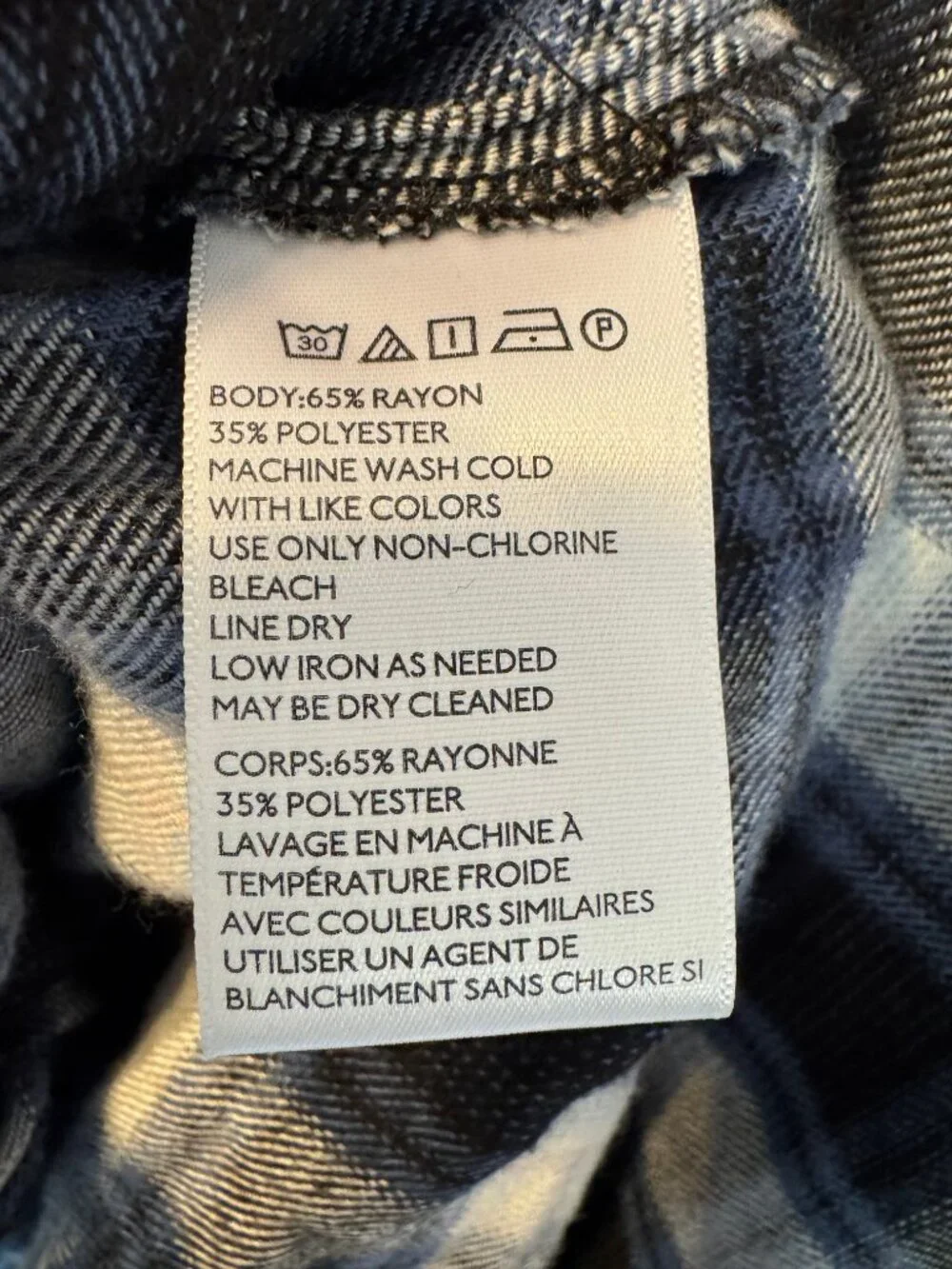 Urban Outfitters BDG long sleeve open front Flannel top - New - Picture 6 of 7